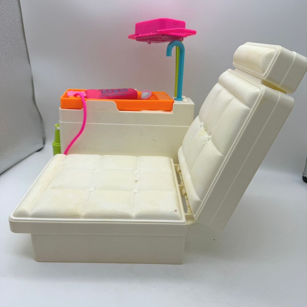 Vintage Cabbage Patch Kids Dental Center Playset Doll Furniture Dentist Chair - Picture 10 of 16